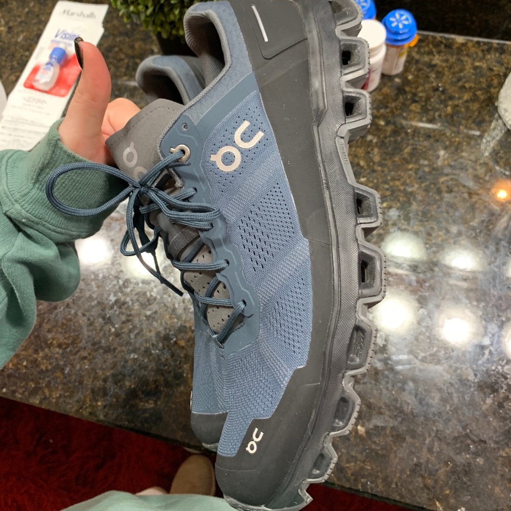 on cloud shoes